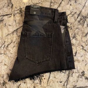 Blank NYC Black Denim Shorts